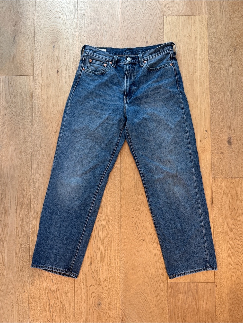 Levi’s Premium 568 Classic Men's Dark Blue Jeans 29 W 30 L